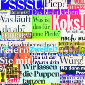 Konversation7_Collage,Holzkörper_30x30x9cm_2023_DietmarKempf