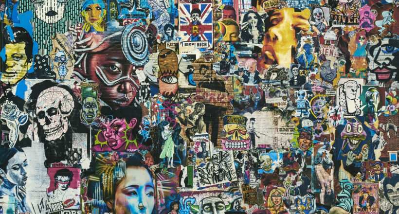 Zeitgeister London_Collage_60x80 cm_2023_Martin Schrempp